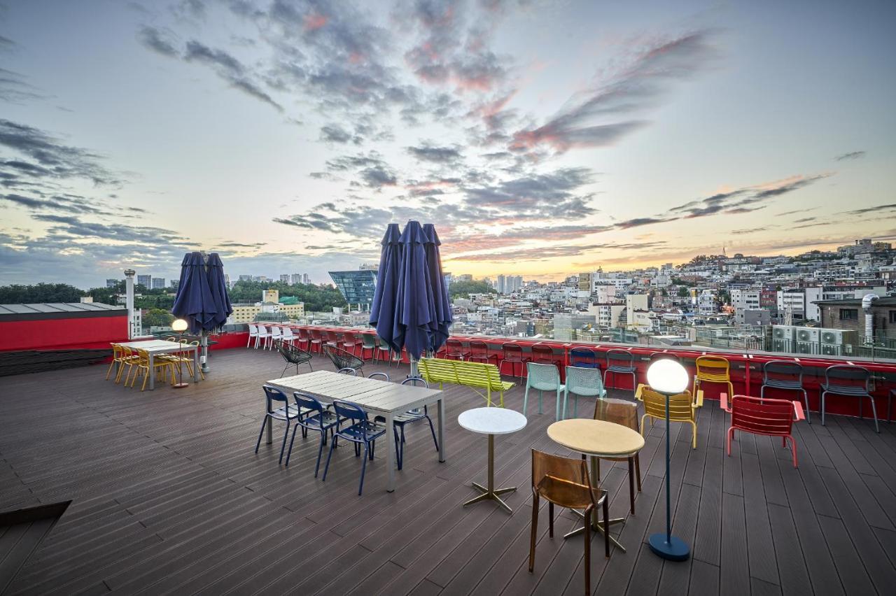 H Hostel Itaewon Seoel Buitenkant foto